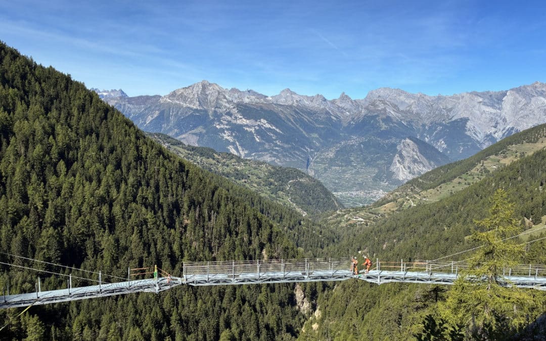 Ouverture de la Passerelle des Dzoras